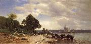 Colman Samuel Blick auf den Hudson oil painting on canvas
